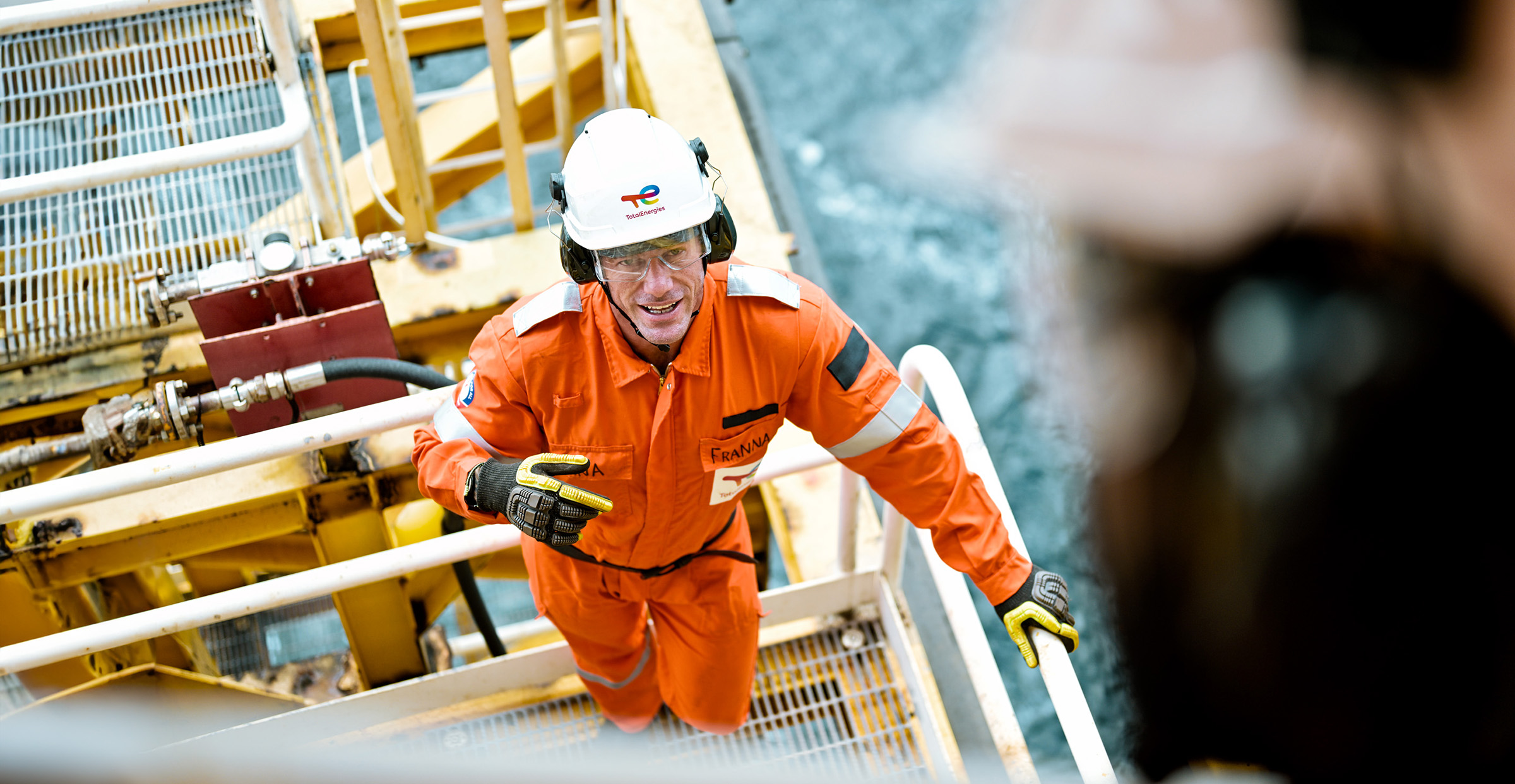 reportage sur site industriel; photographe offshore