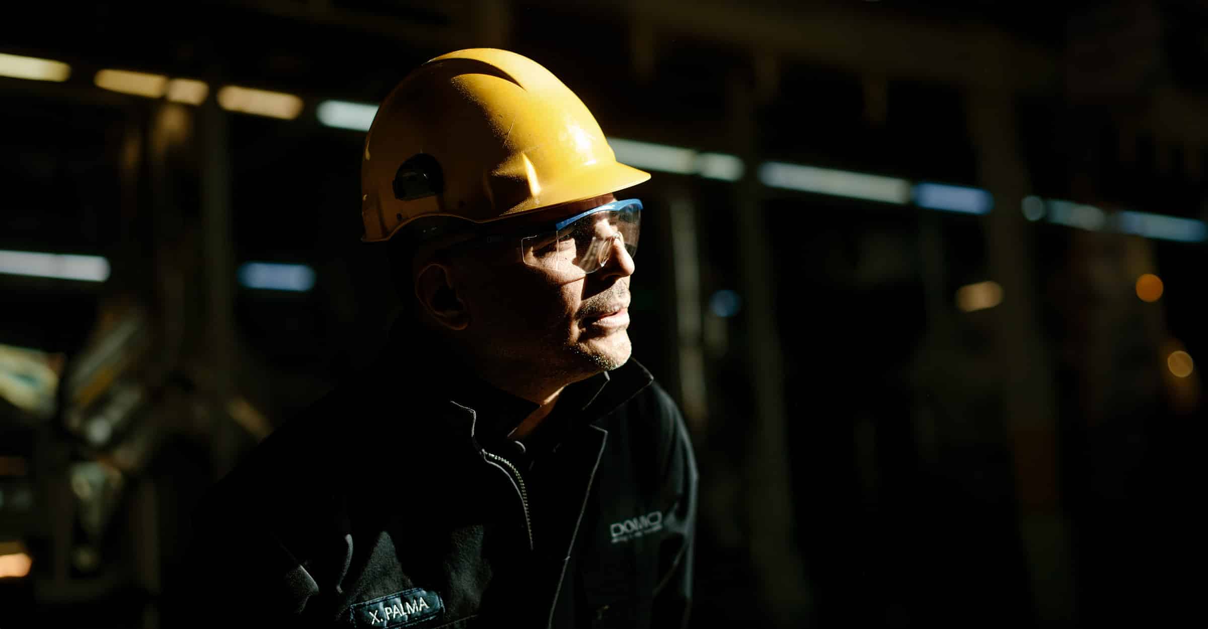 reportage sur site industriel; portrait en usine;